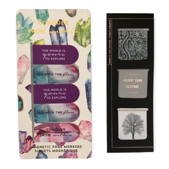 Indigo Magnetic Bookmarks | NWT - Picture 4 of 4